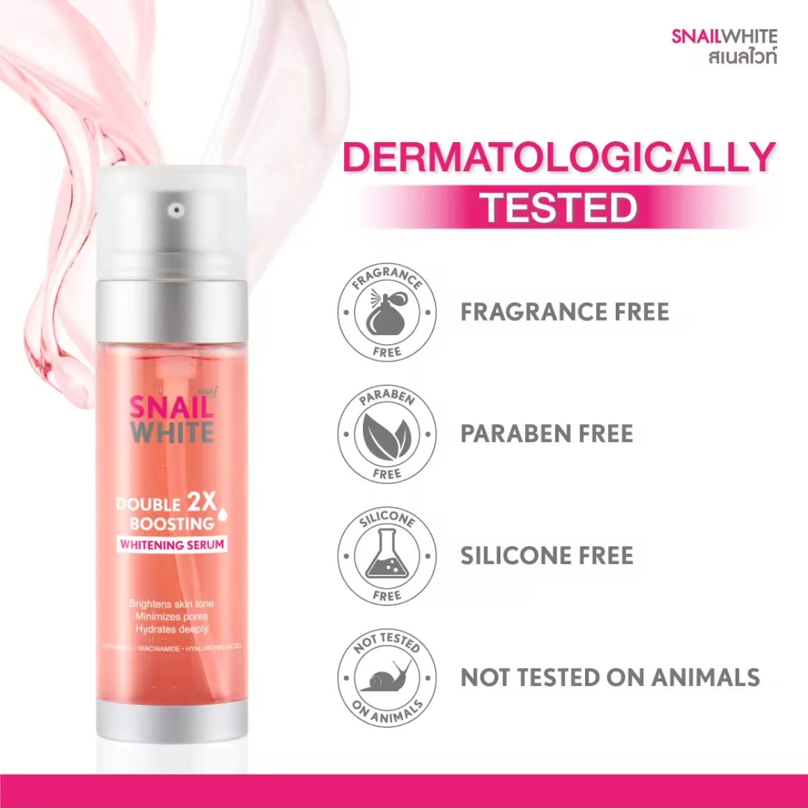 Snailwhite Double Boosting Brightening Serum 40mL + 40mL