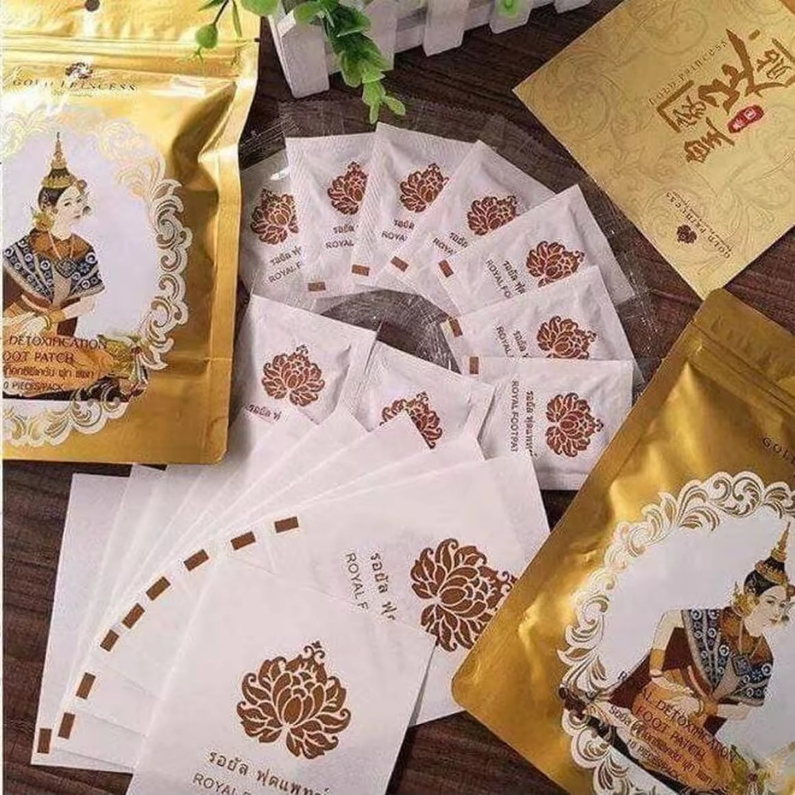 Gold Princess Royal Detoxification Foot Patch (10pcs/pack)