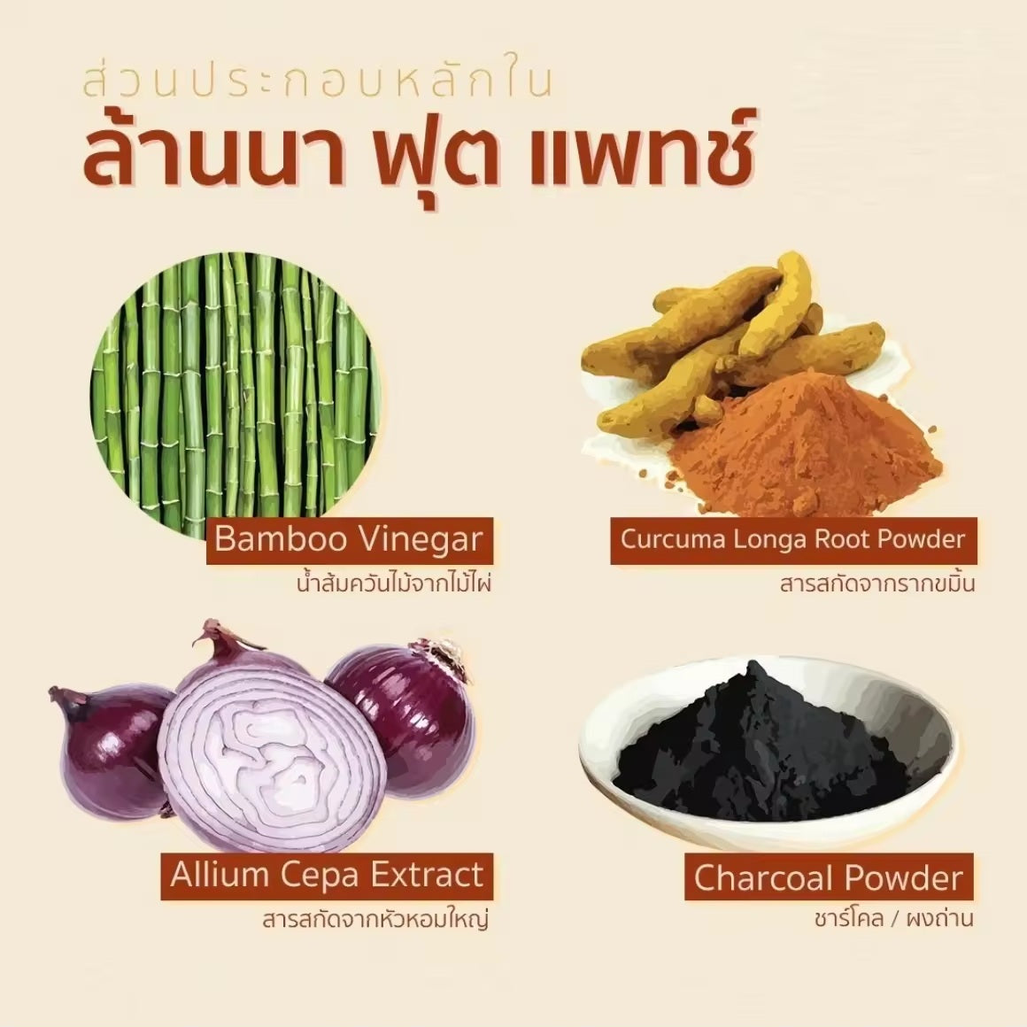 Lanna Foot Patch (10pcs/pack)
