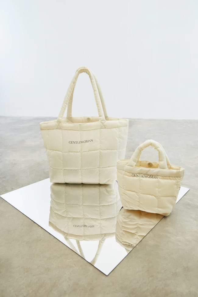 GW Small Puffer Bag (Cream)