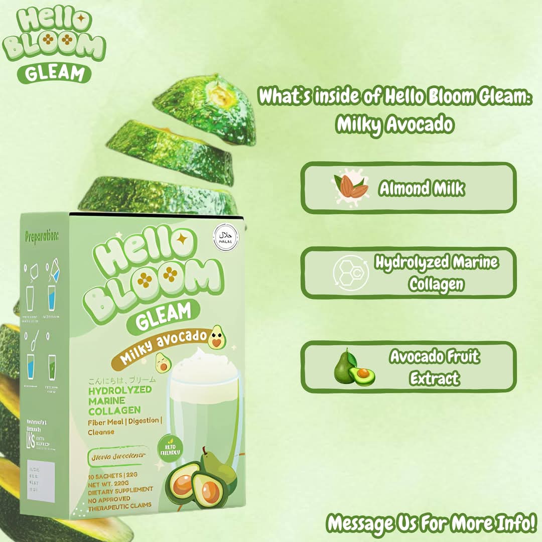 Kiray's Hello Bloom Gleam, Milky Avocado