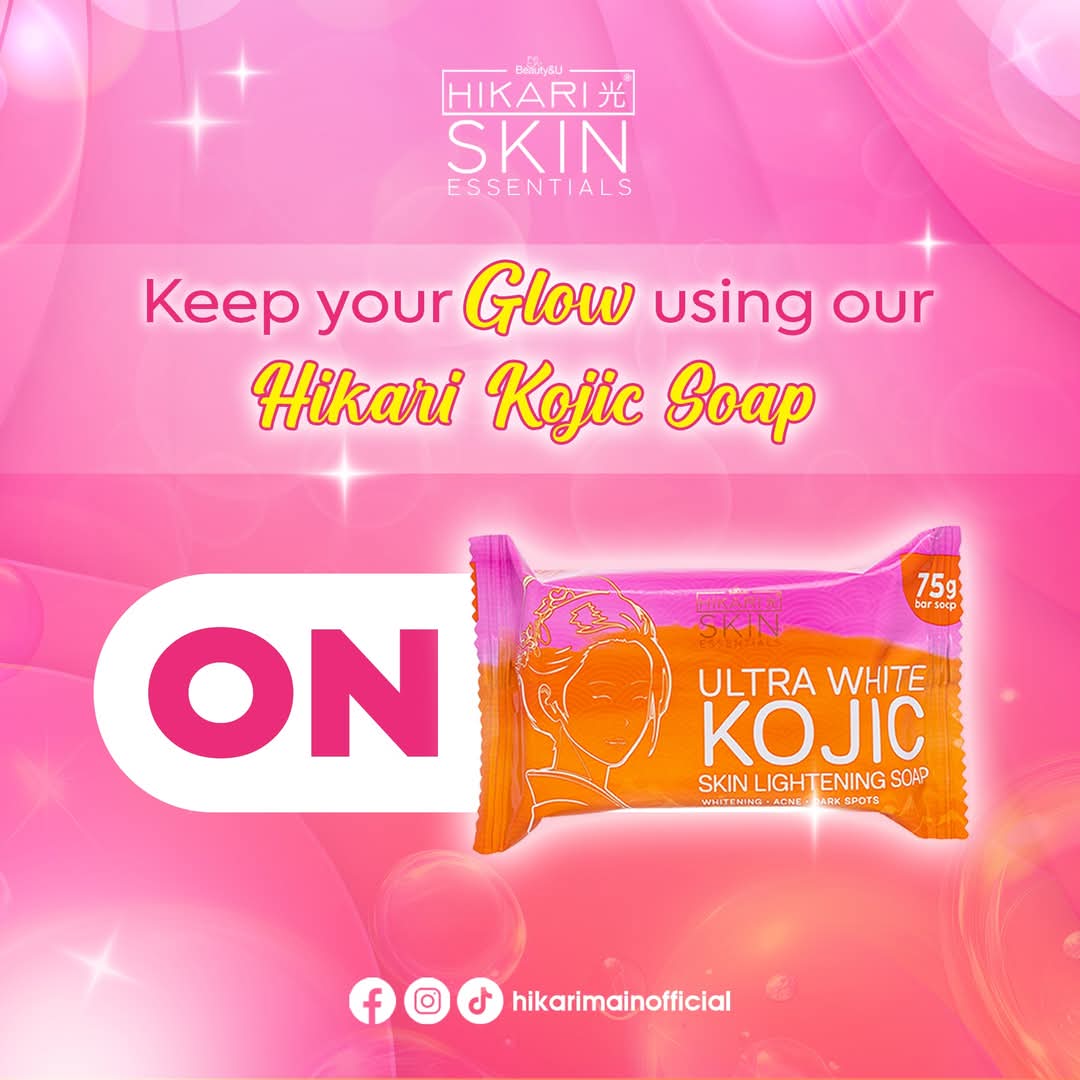 Hikari Skin Ultra White Kojic Skin Lightening Soap 75g