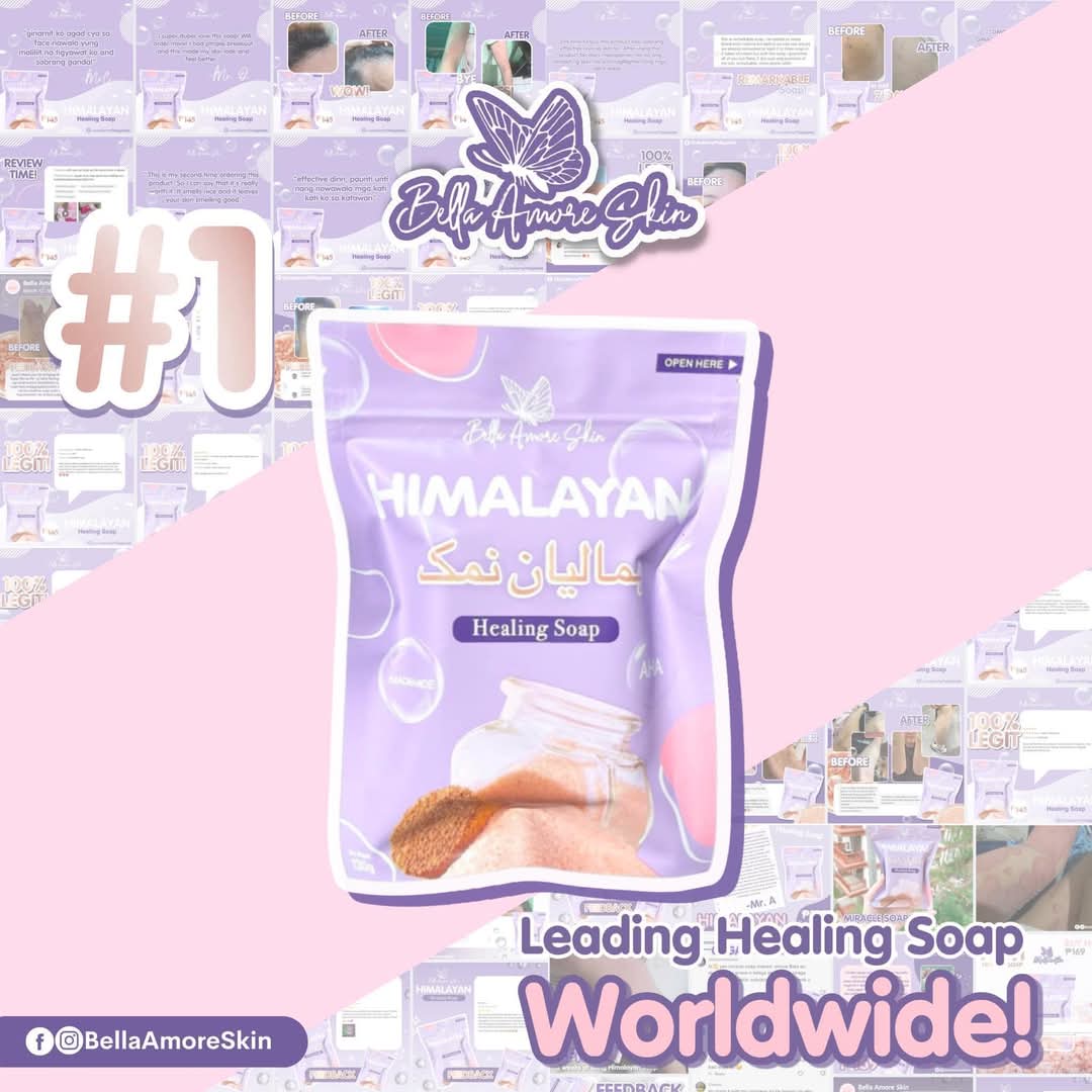 Bella Amore Skin Himalayan Brightening/Healing Soap 130g