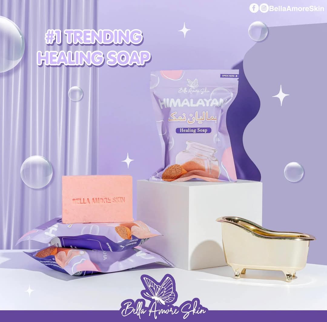 Bella Amore Skin Himalayan Brightening/Healing Soap 130g