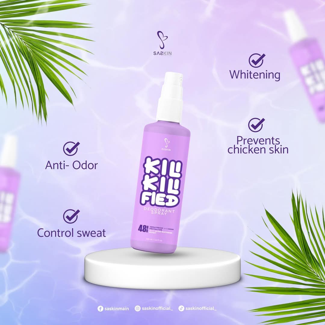 SaSkin Kili Kili Fied Whitening Deodorant Spray 60ml