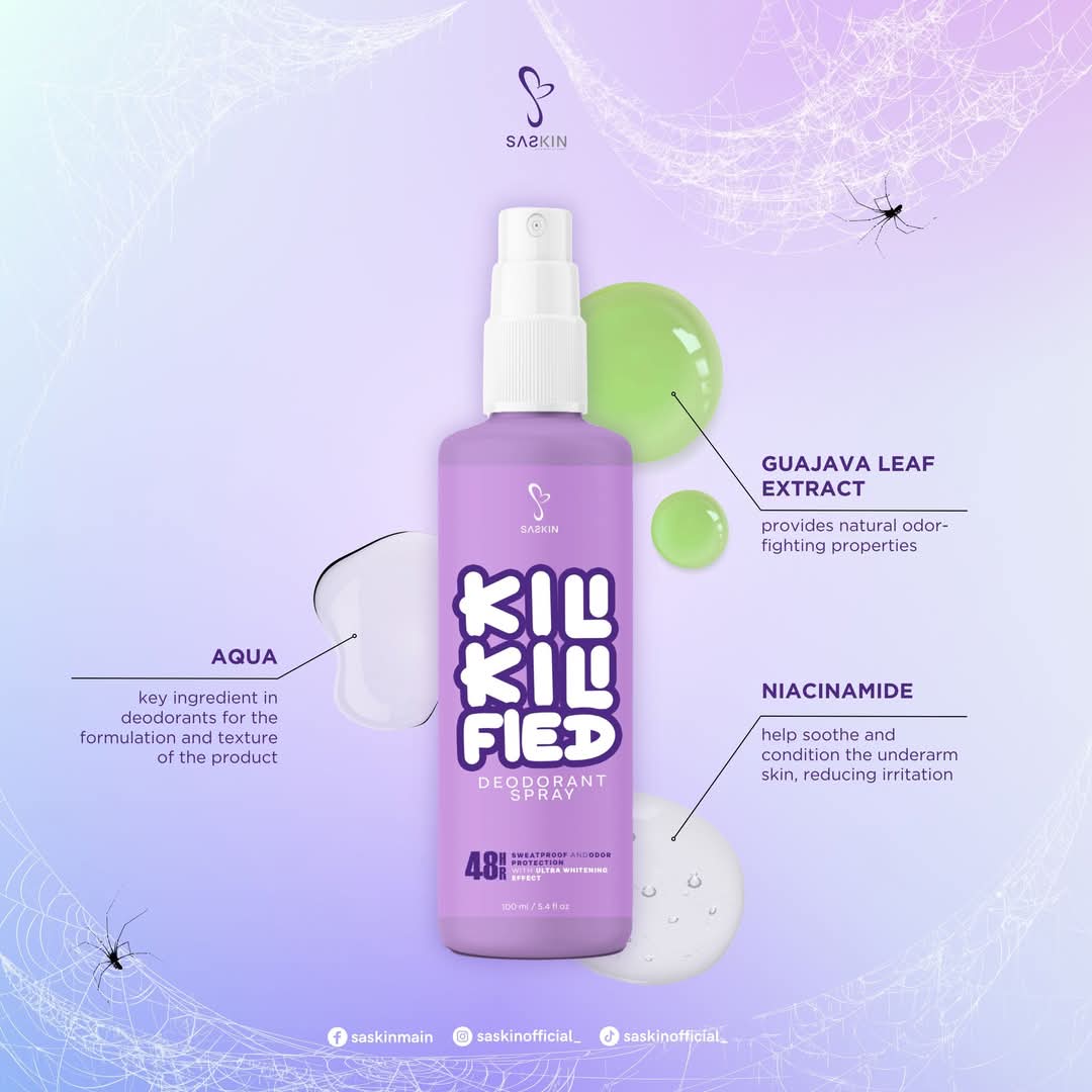 SaSkin Kili Kili Fied Whitening Deodorant Spray 60ml