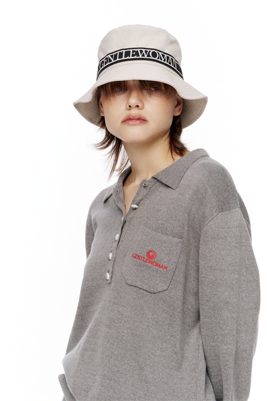 GW Bucket Hat with Black Logo (Cream)