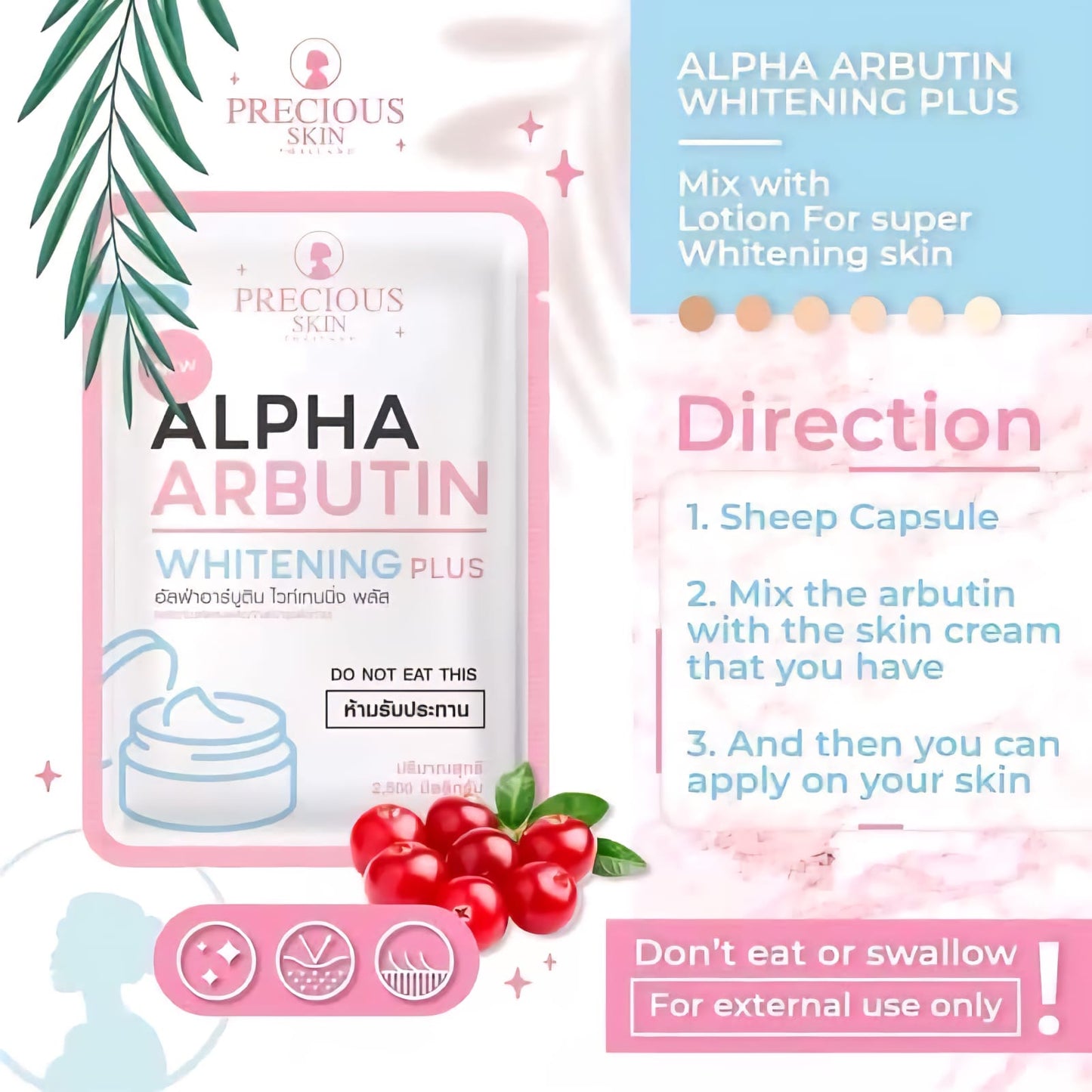 Alpha Arbutin 3 Plus Whitening Capsules