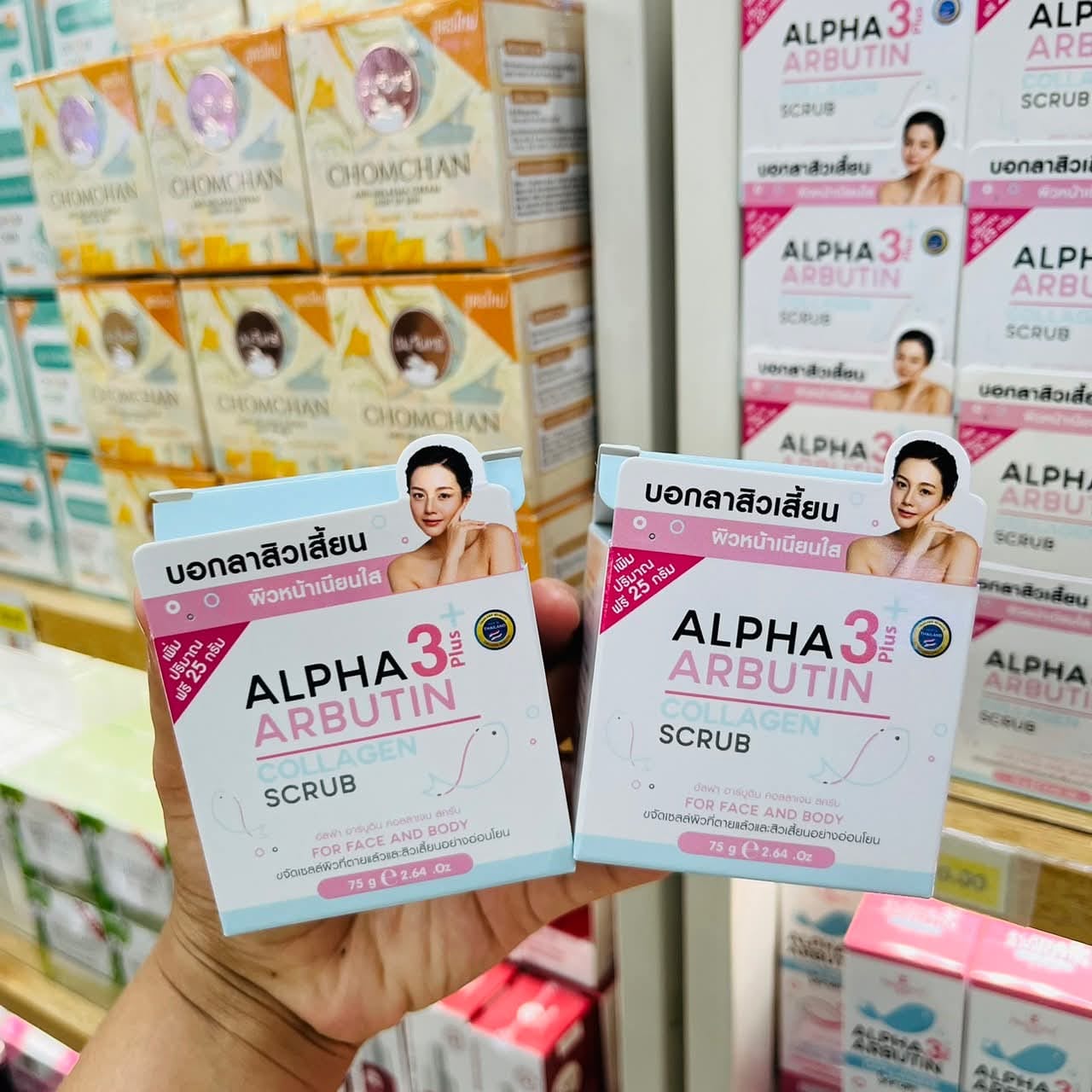 Alpha Arbutin 3 Plus Collagen Scrub 75ml