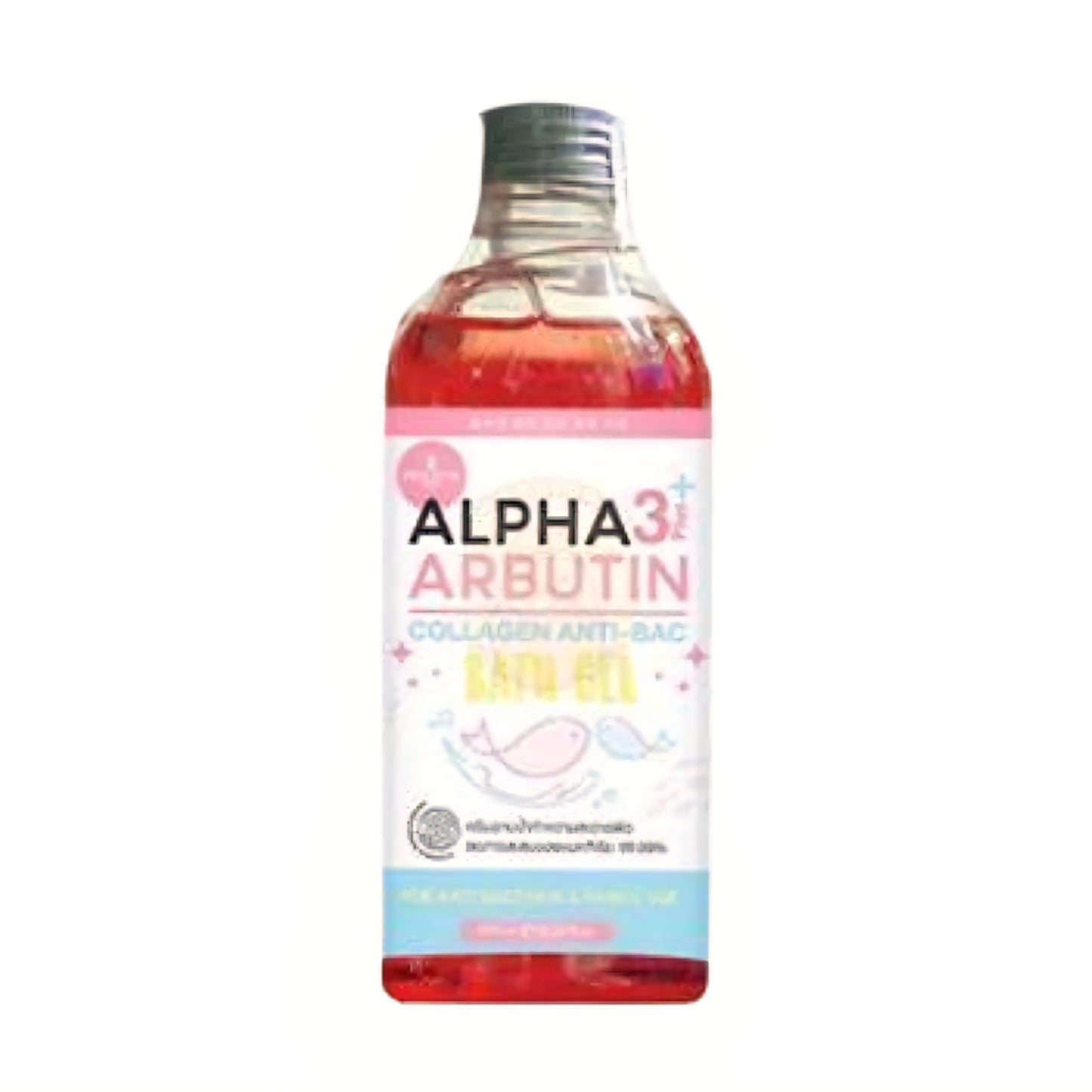 Alpha Arbutin 3 Plus Collagen Anti-Bac Bath Gel 450ml