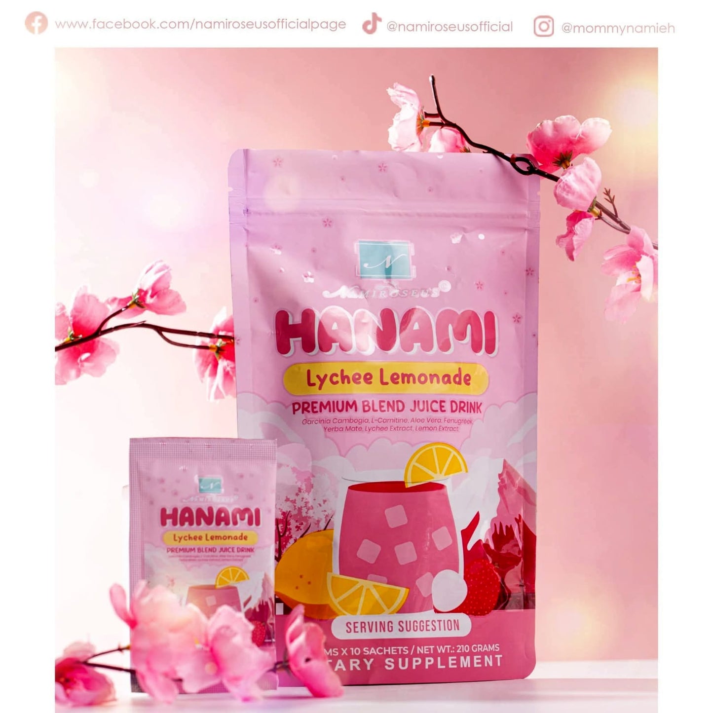 Hanami Lychee Lemonade