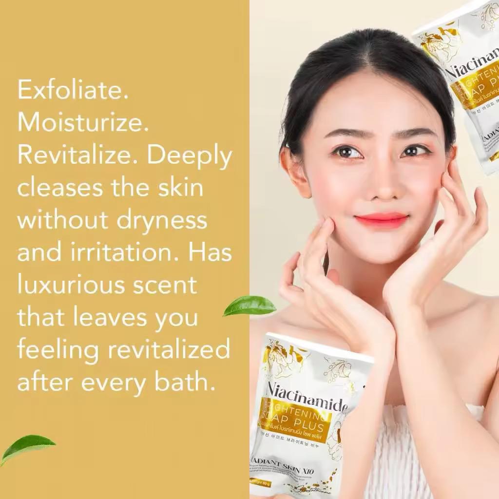 Glow Skin Niacinamide Brightening Soap Plus 80g