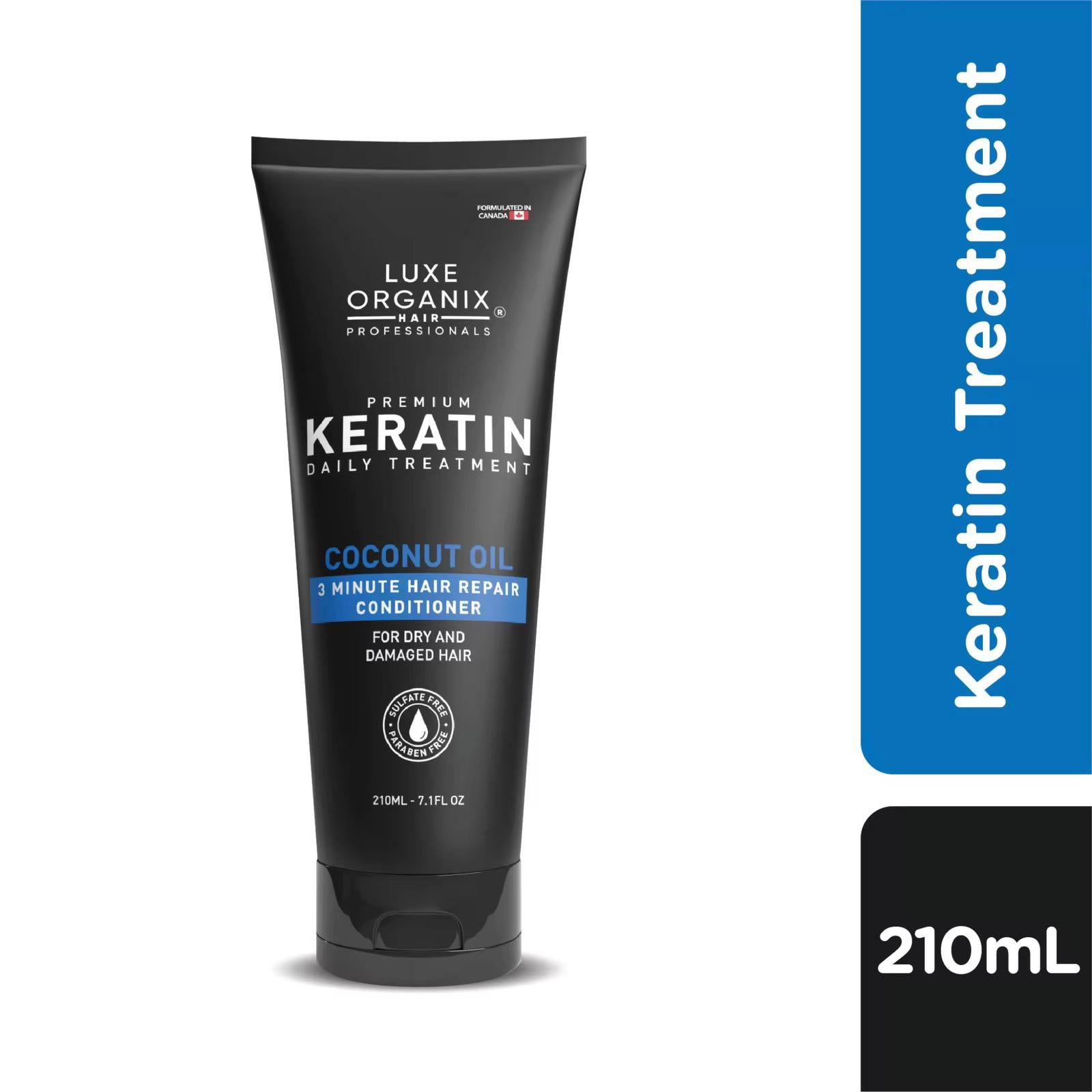 Luxe Organix Premium Keratin Treatment – Coconut Oil 250ml