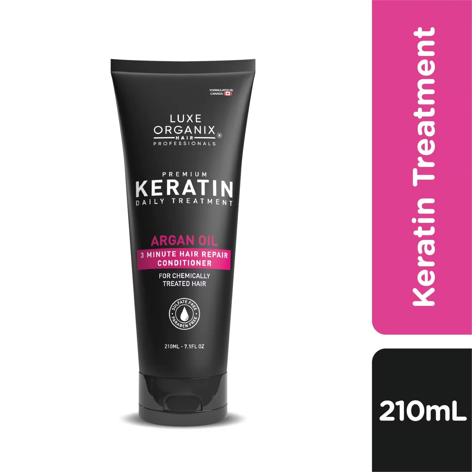 Luxe Organix Premium Keratin Treatment – Argan Oil 250ml