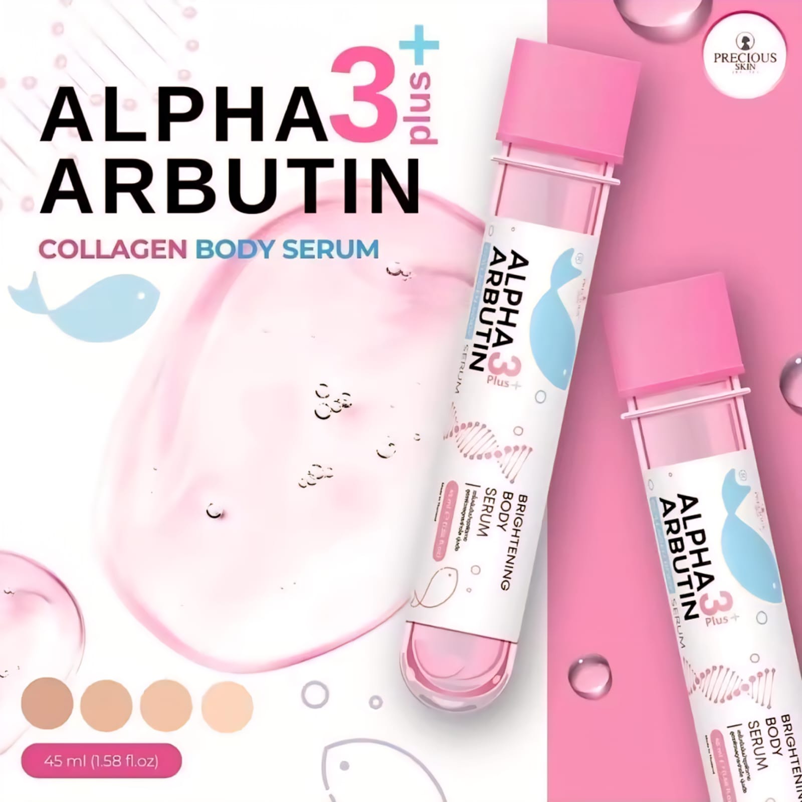 Alpha Arbutin 3+ Plus Collagen Super Brightening Body Serum 45ml