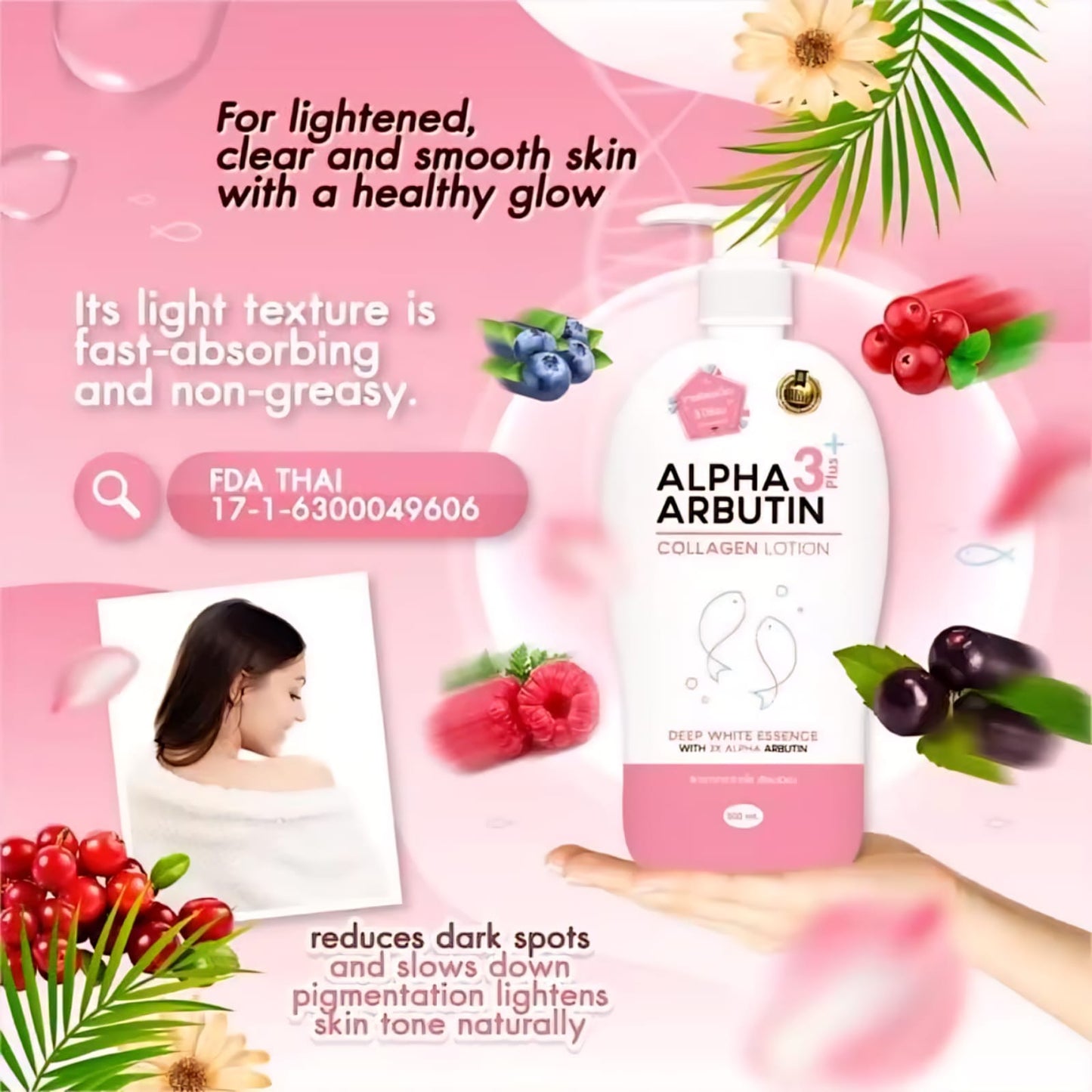 Alpha Arbutin 3+ Plus Collagen Body Lotion 500 ml