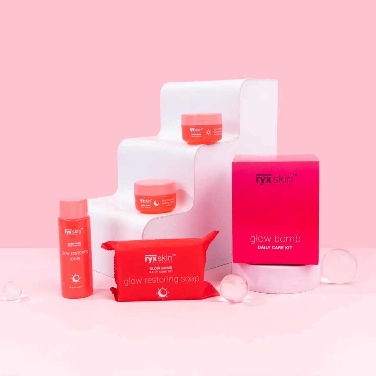 RYX Skin Glow Bomb Daily Care Kit