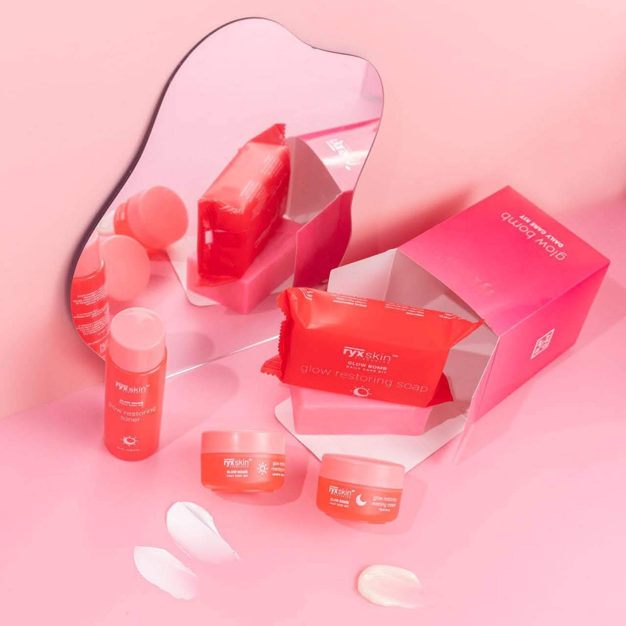 RYX Skin Glow Bomb Daily Care Kit