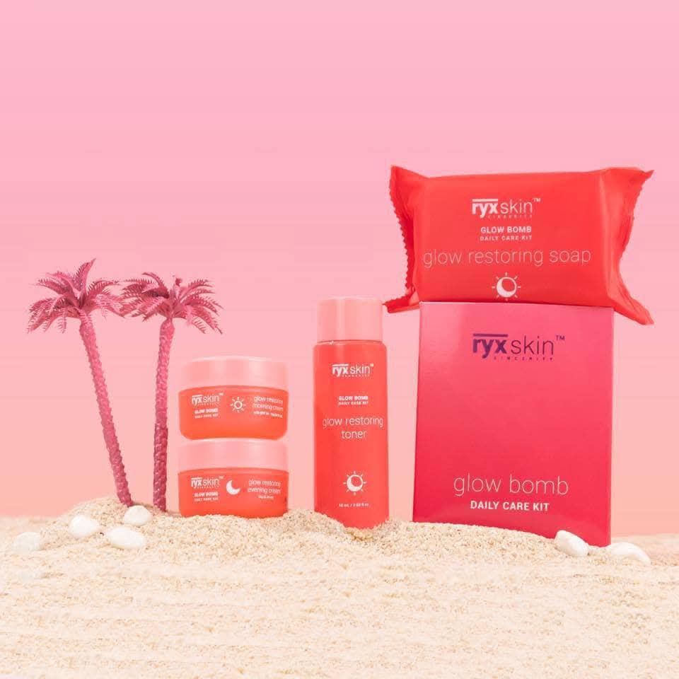 RYX Skin Glow Bomb Daily Care Kit
