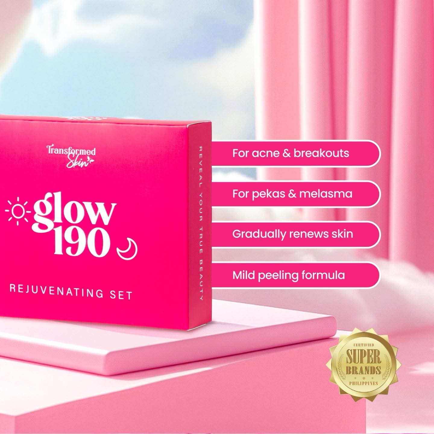HonestGlow 190 Transformed Skin Rejuvenating Set