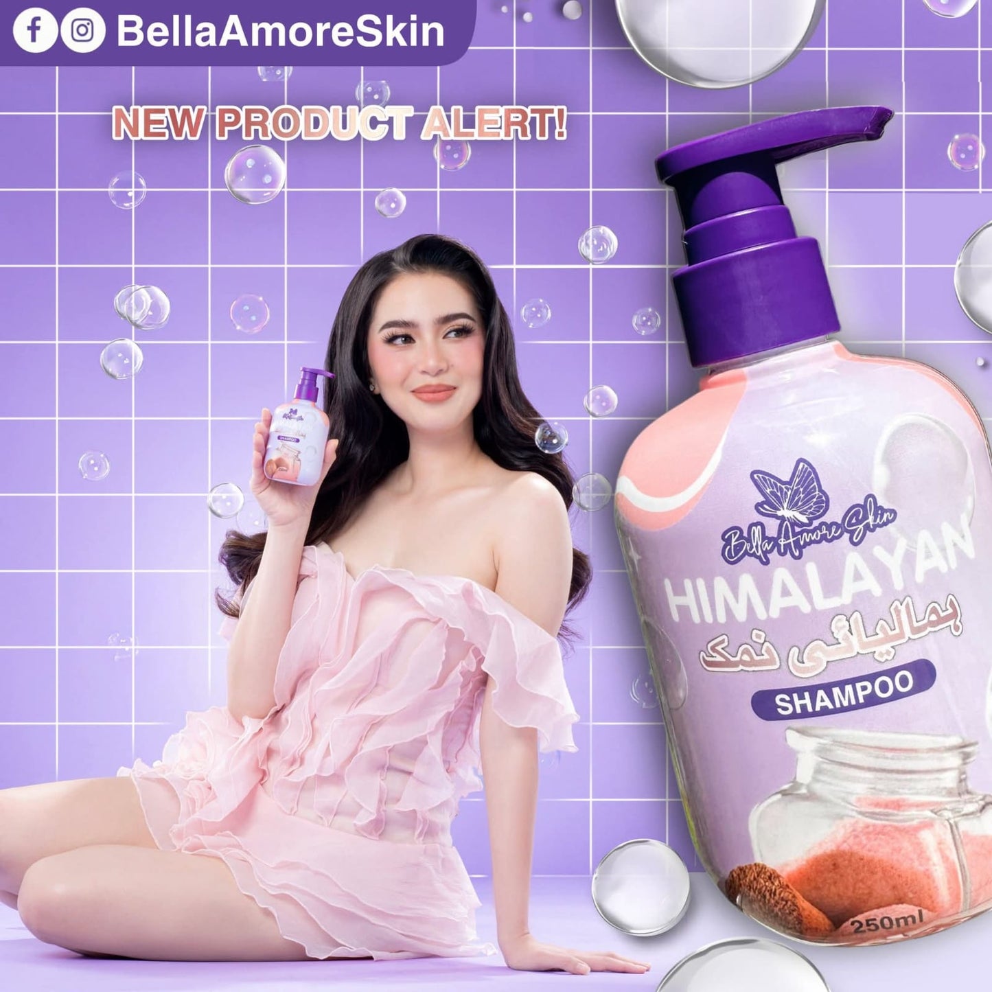 Bella Amore Skin Himalayan Shampoo 250ml