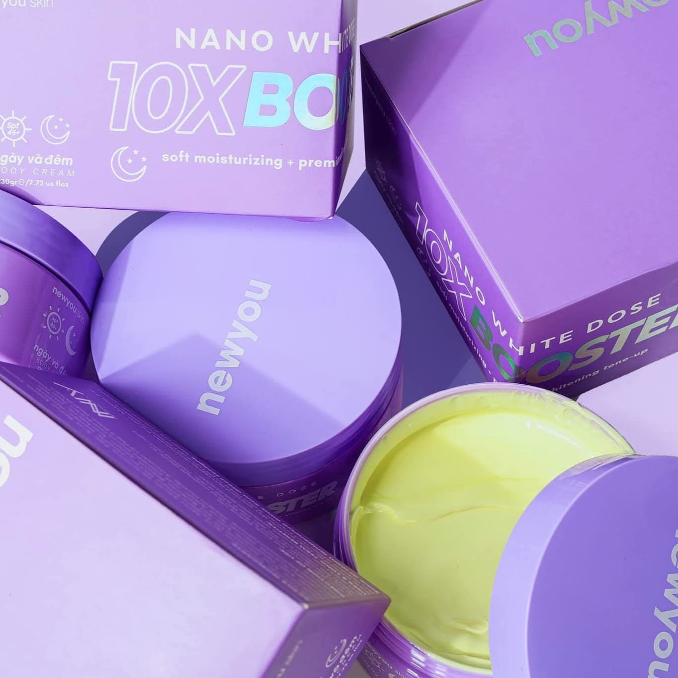 NewYou Nano White Dose 10x Booster Body Cream 230g