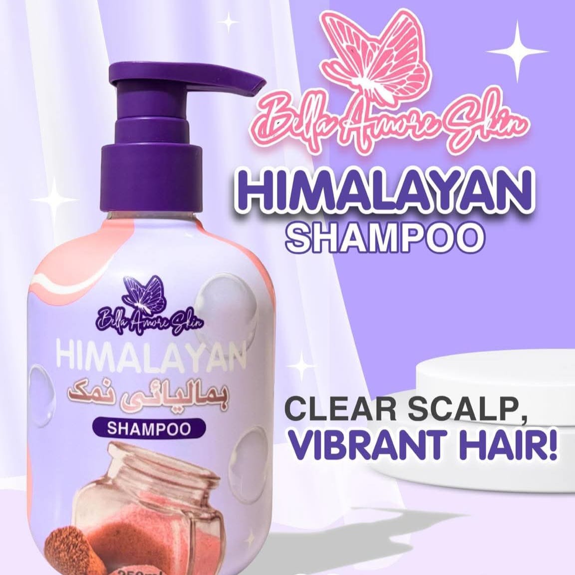 Bella Amore Skin Himalayan Shampoo 250ml