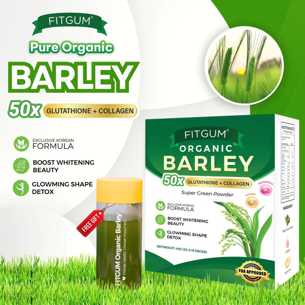 FITGUM Organic Barley Powder