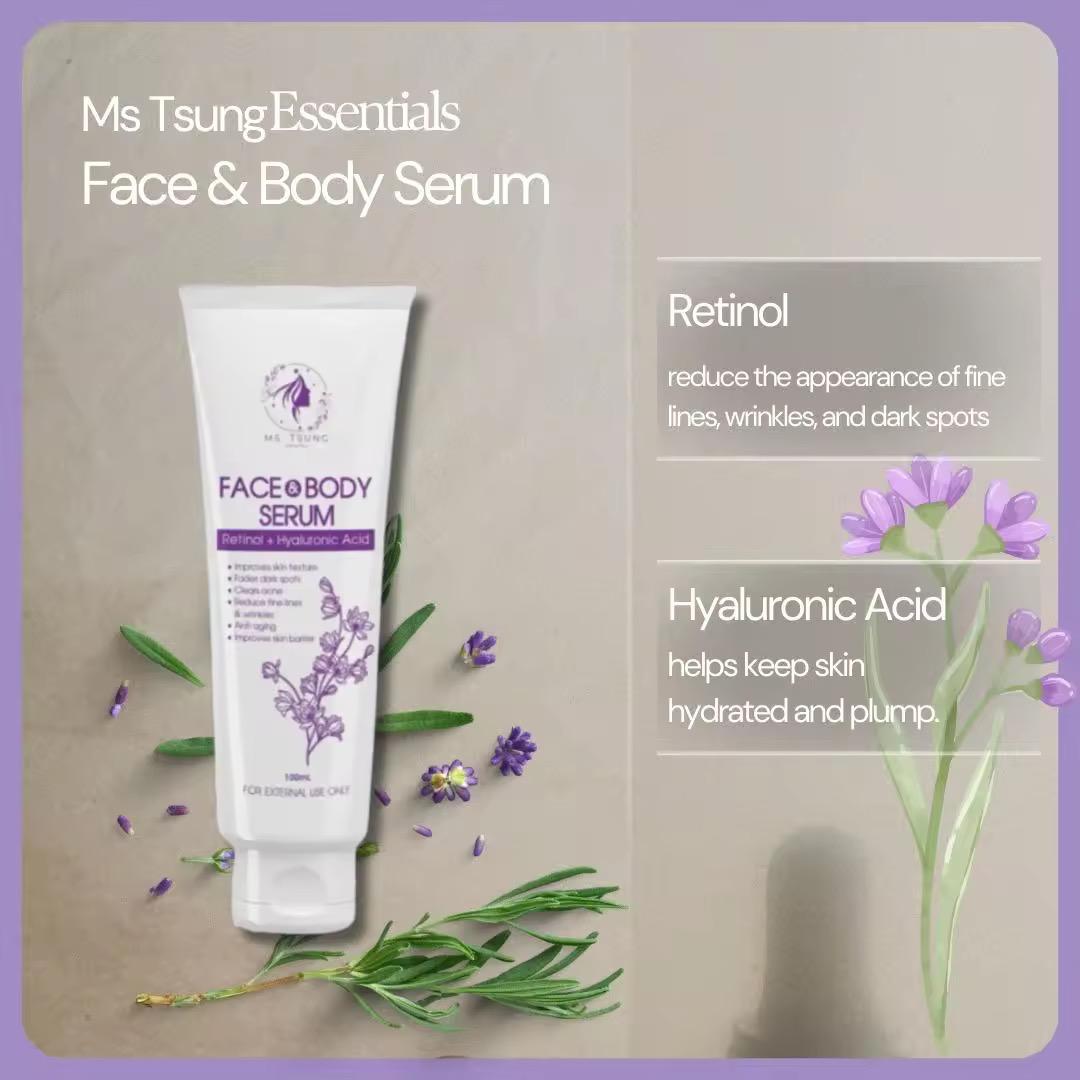 Ms Tsung Face & Body Serum Retinol + Hyaluronic Acid 100ml