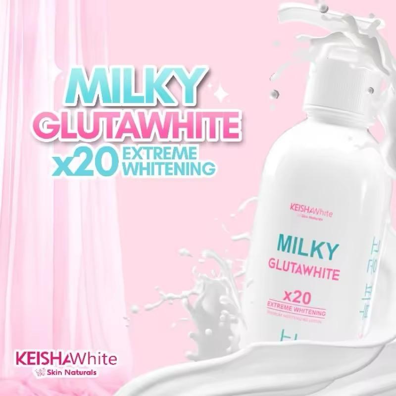 Keisha White Milky Gluta White Premium Lotion SPF50 250ml