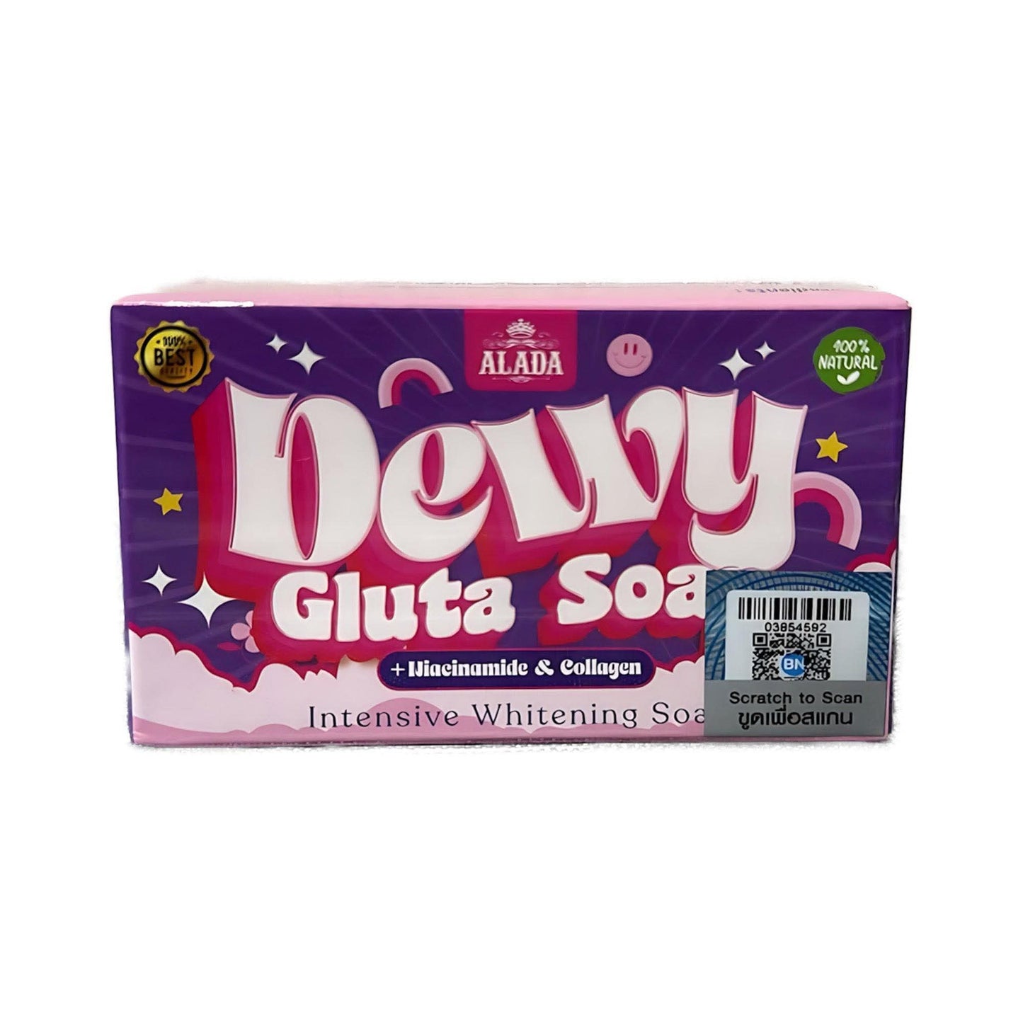 Alada Dewy Gluta Intense Whitening Soap 70g