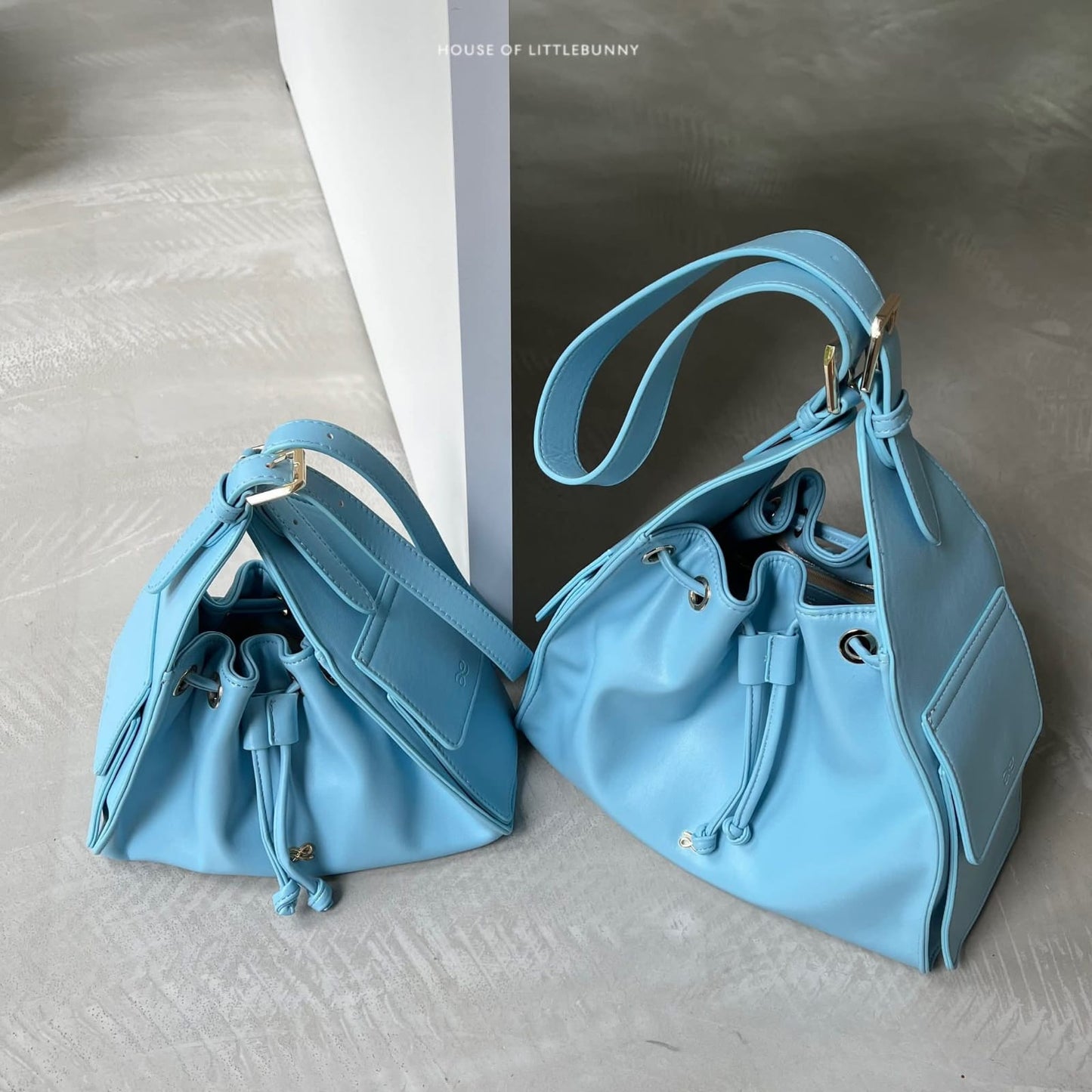 Yumi Bond Sleek PU - Sea Blue
