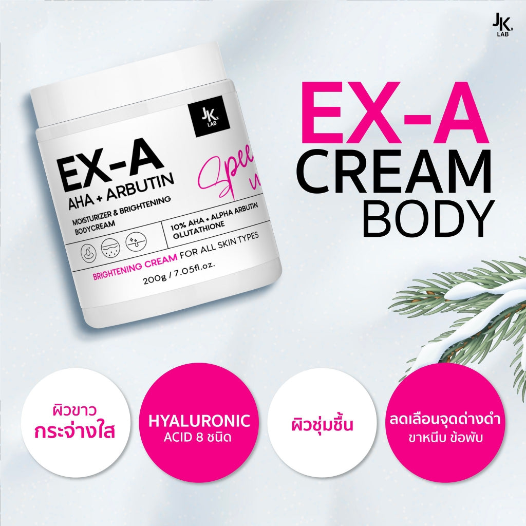 JKLab EX-A AHA + Arbutin Body Cream