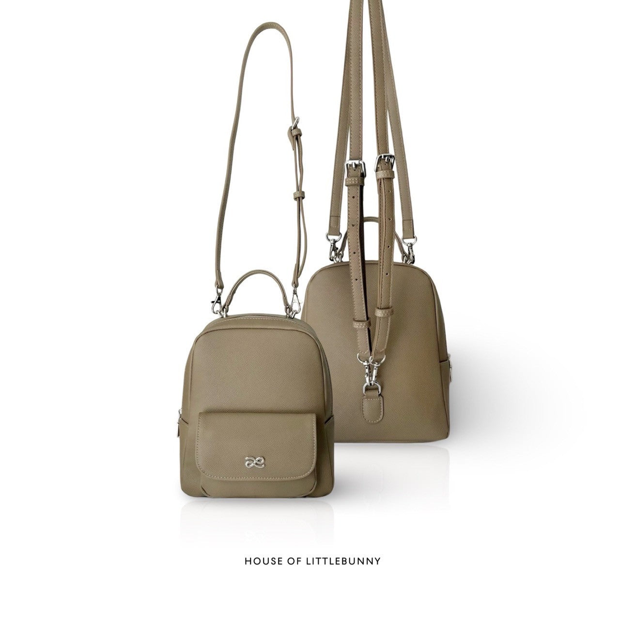 Backpack Medium PU - Tantaupe