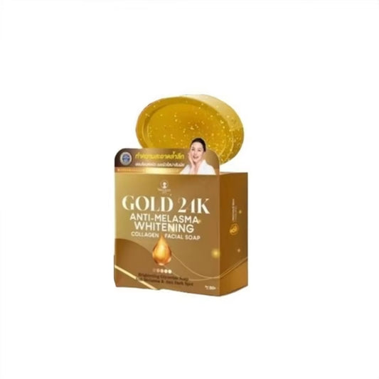 PRECIOUS SKIN GOLD 24k Whitening Anti-Melasma Collagen Facial Soap 60g