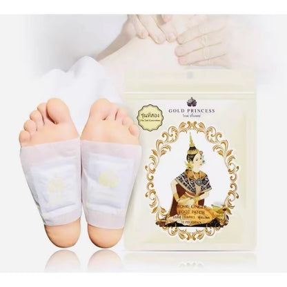 Gold Princess Royal Ginger Foot Patch (10pcs/pack)