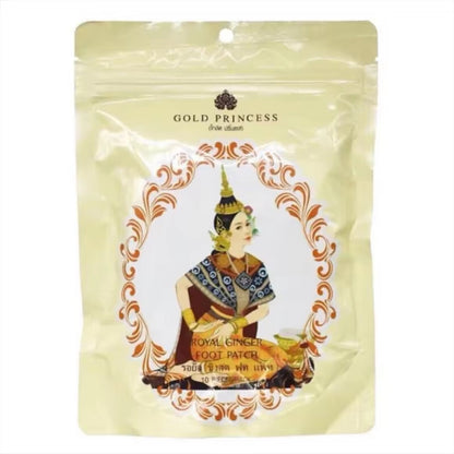 Gold Princess Royal Ginger Foot Patch (10pcs/pack)