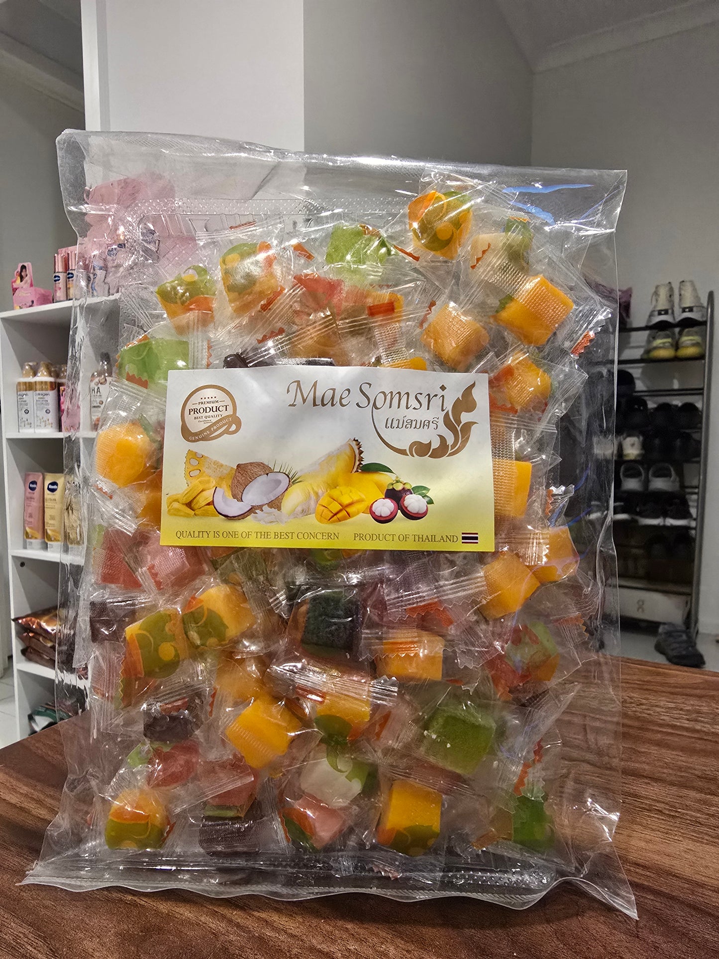 Mae Somsri Assorted Fruits Jelly