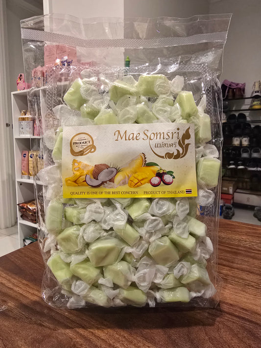 Mae Somsri Pandan Milk Candy