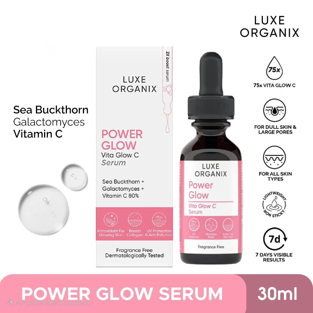 Luxe Organix Power Glow Serum 30ml