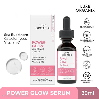 Luxe Organix Power Glow Serum 30ml