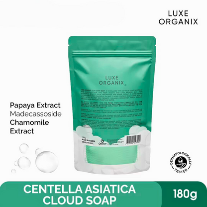 Luxe Organix Niacinamide + Centella Asiatica Cloud Soap 180g