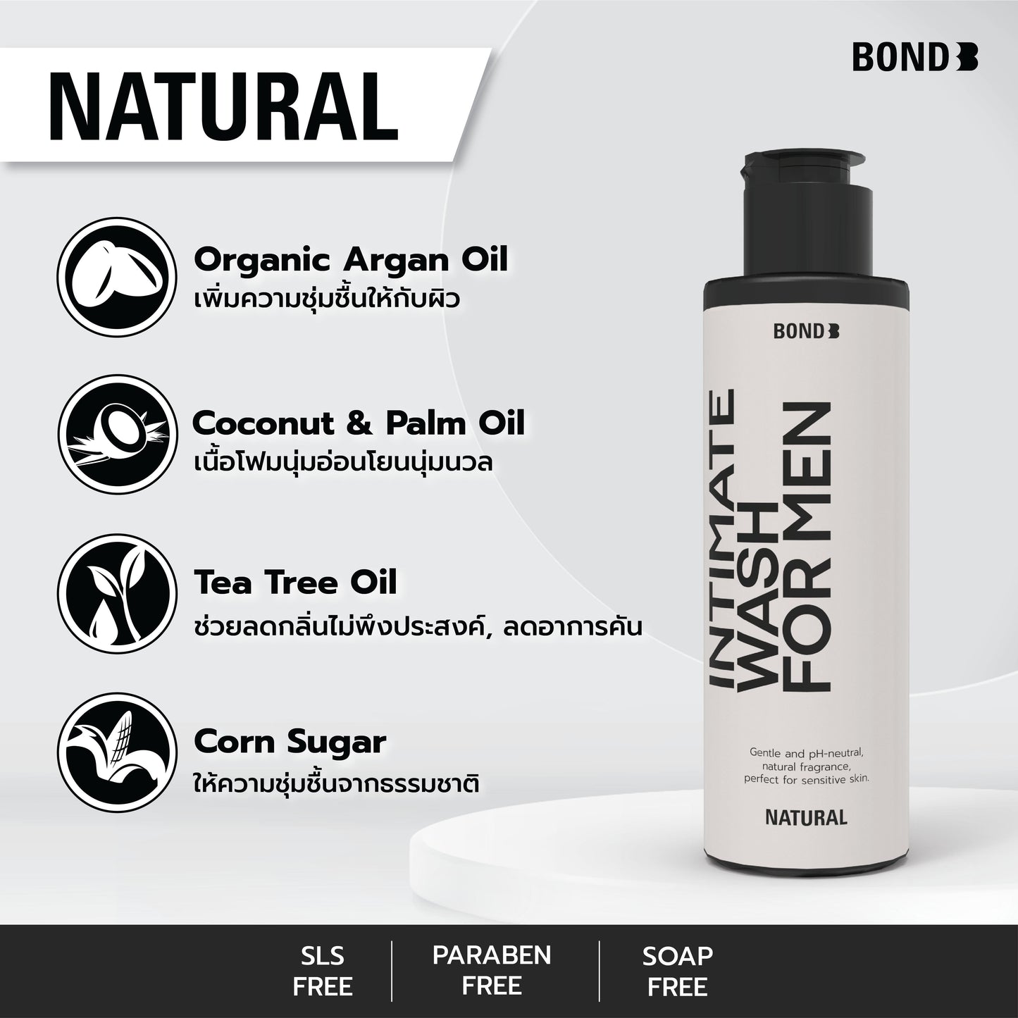 Bond Wash Gentle Nourisher (Natural) - 45ml