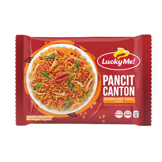 Lucky Me! Pancit Canton Extra Hot Chili