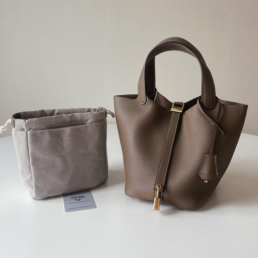 Pico (Genuine Leather) - Taupe