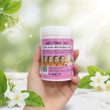 ABUTINE 3C3 Gluta Aura Whitening Plus Cream 220g