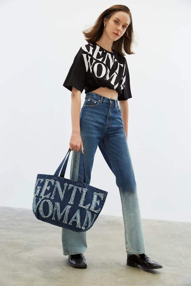 GW Demin Tote (Blue)