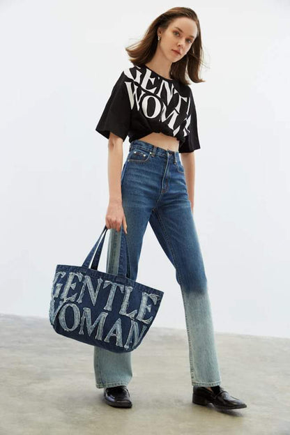 GW Demin Tote (Blue)