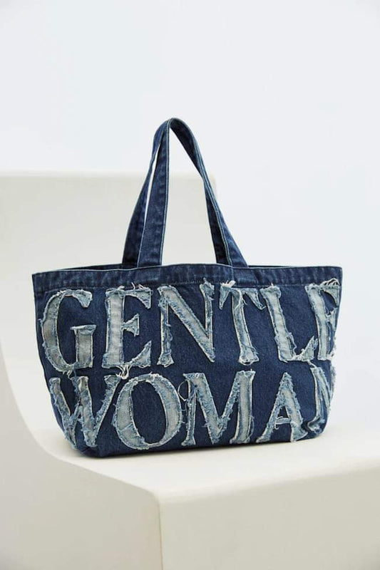 GW Demin Tote (Blue)