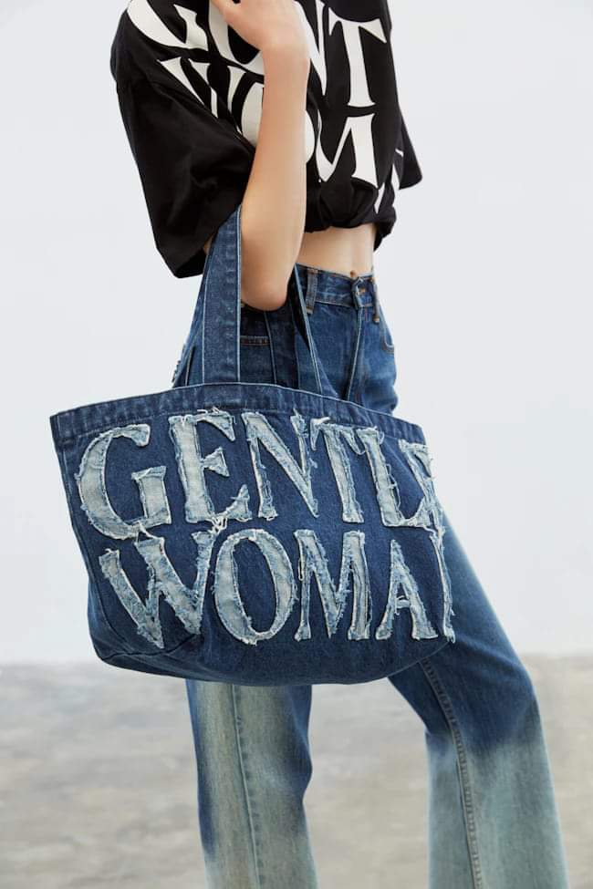 GW Demin Tote (Blue)